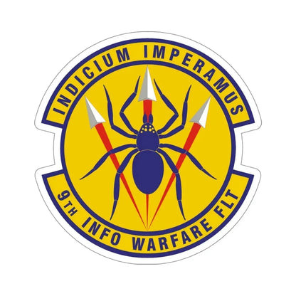 9th Information Warfare Flight (U.S. Air Force) STICKER Vinyl Die-Cut Decal - The Sticker Space