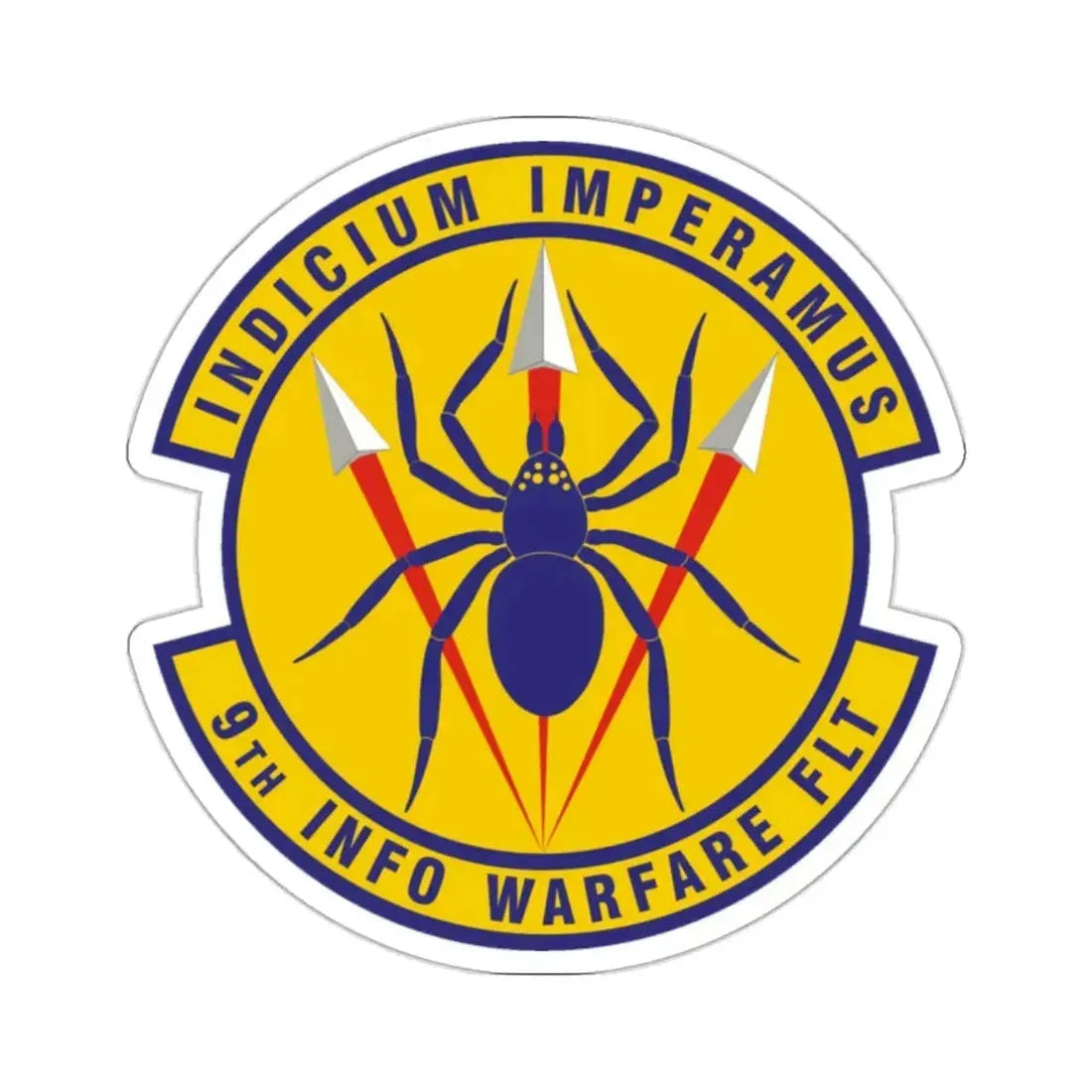 9th Information Warfare Flight (U.S. Air Force) STICKER Vinyl Kiss-Cut Decal - The Sticker Space