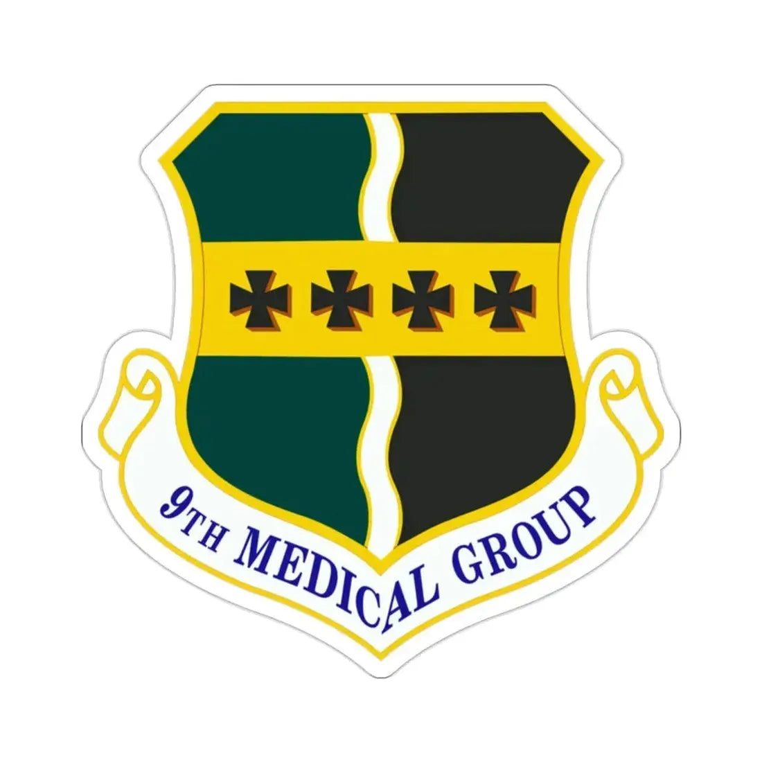9th Medical Group (U.S. Air Force) STICKER Vinyl Die-Cut Decal 2 Inch - The Sticker Space