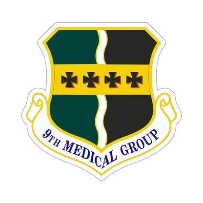 9th Medical Group (U.S. Air Force) STICKER Vinyl Die-Cut Decal - The Sticker Space