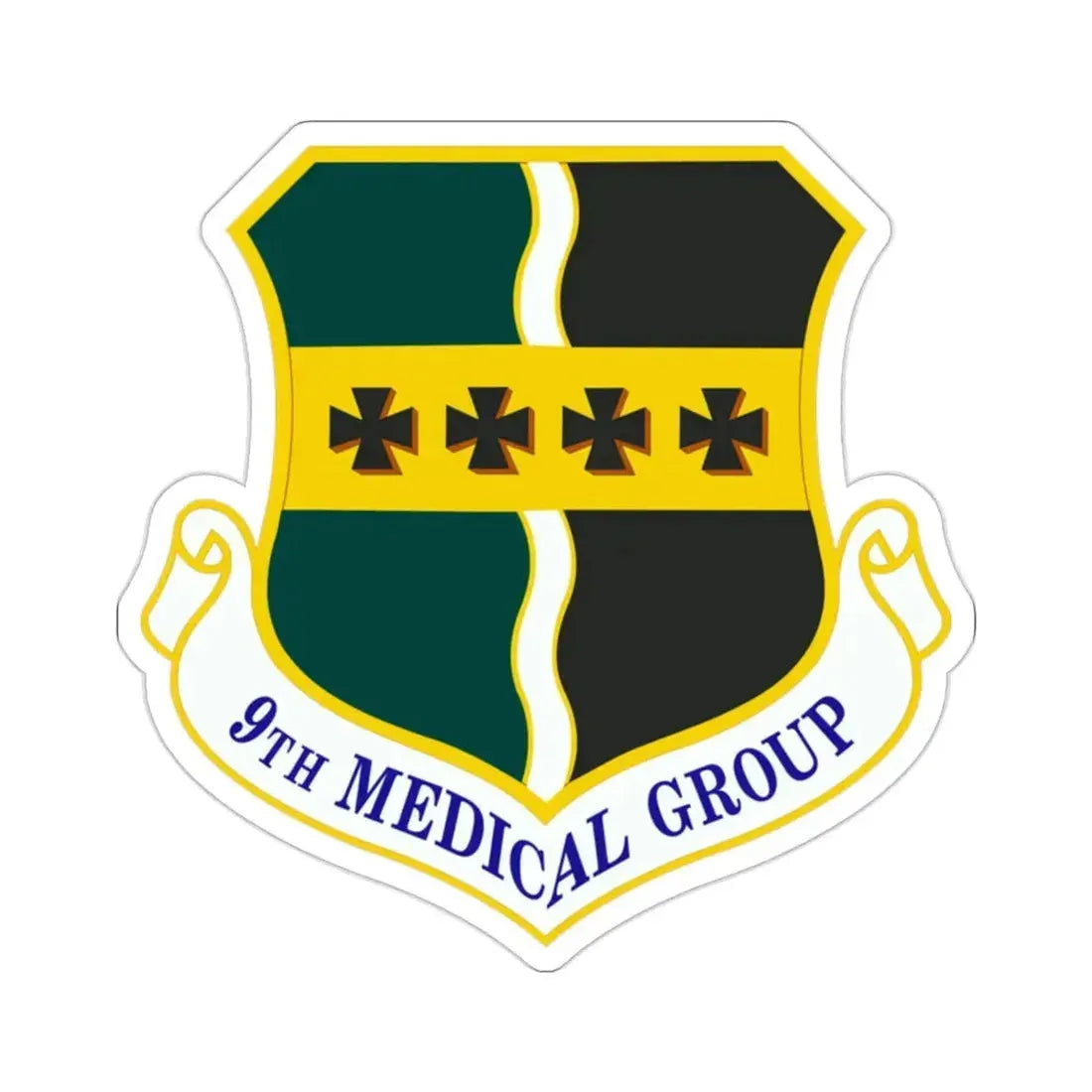 9th Medical Group (U.S. Air Force) STICKER Vinyl Die-Cut Decal - The Sticker Space