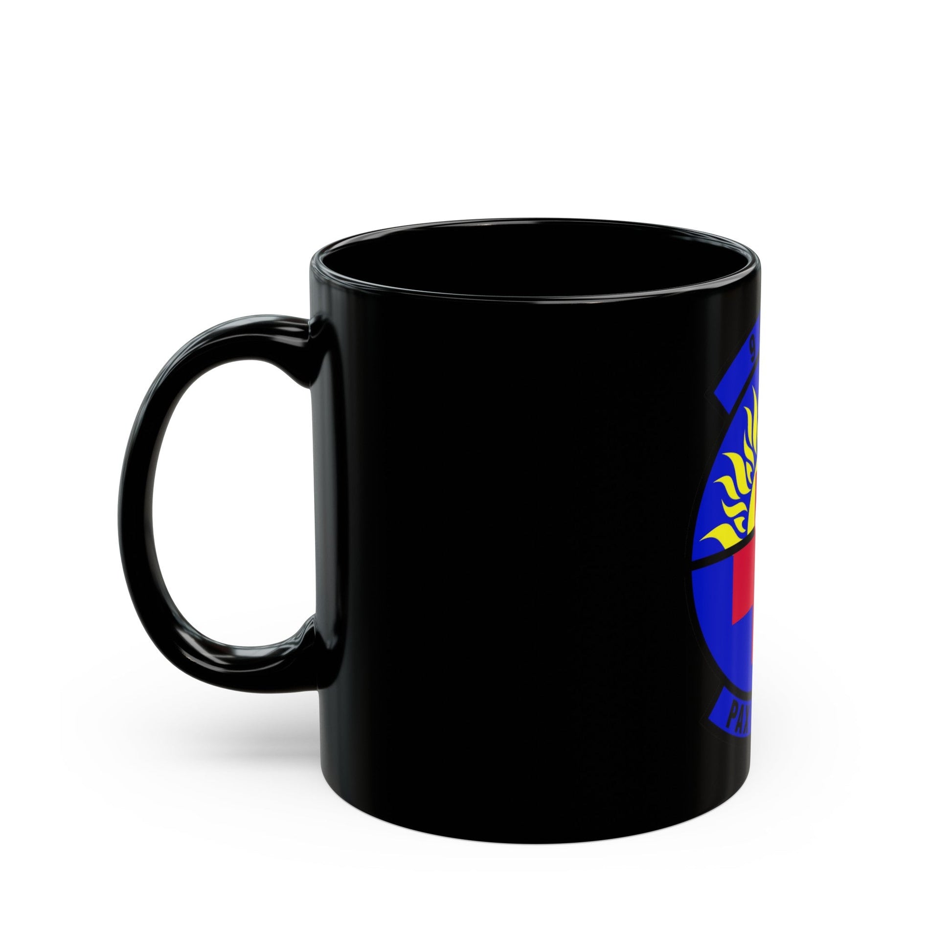 9th Medical Operations Squadron (U.S. Air Force) Black Coffee Mug-The Sticker Space