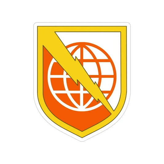 9th Signal Command (U.S. Army) Transparent STICKER Die-Cut Vinyl Decal 6 Inch - The Sticker Space