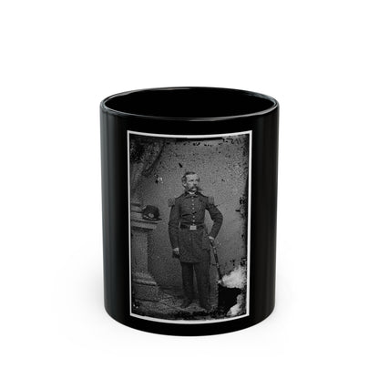 A Baird (U.S. Civil War) Black Coffee Mug-11oz-The Sticker Space