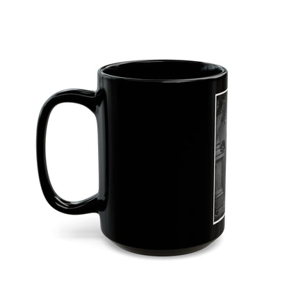 A Baird (U.S. Civil War) Black Coffee Mug-The Sticker Space