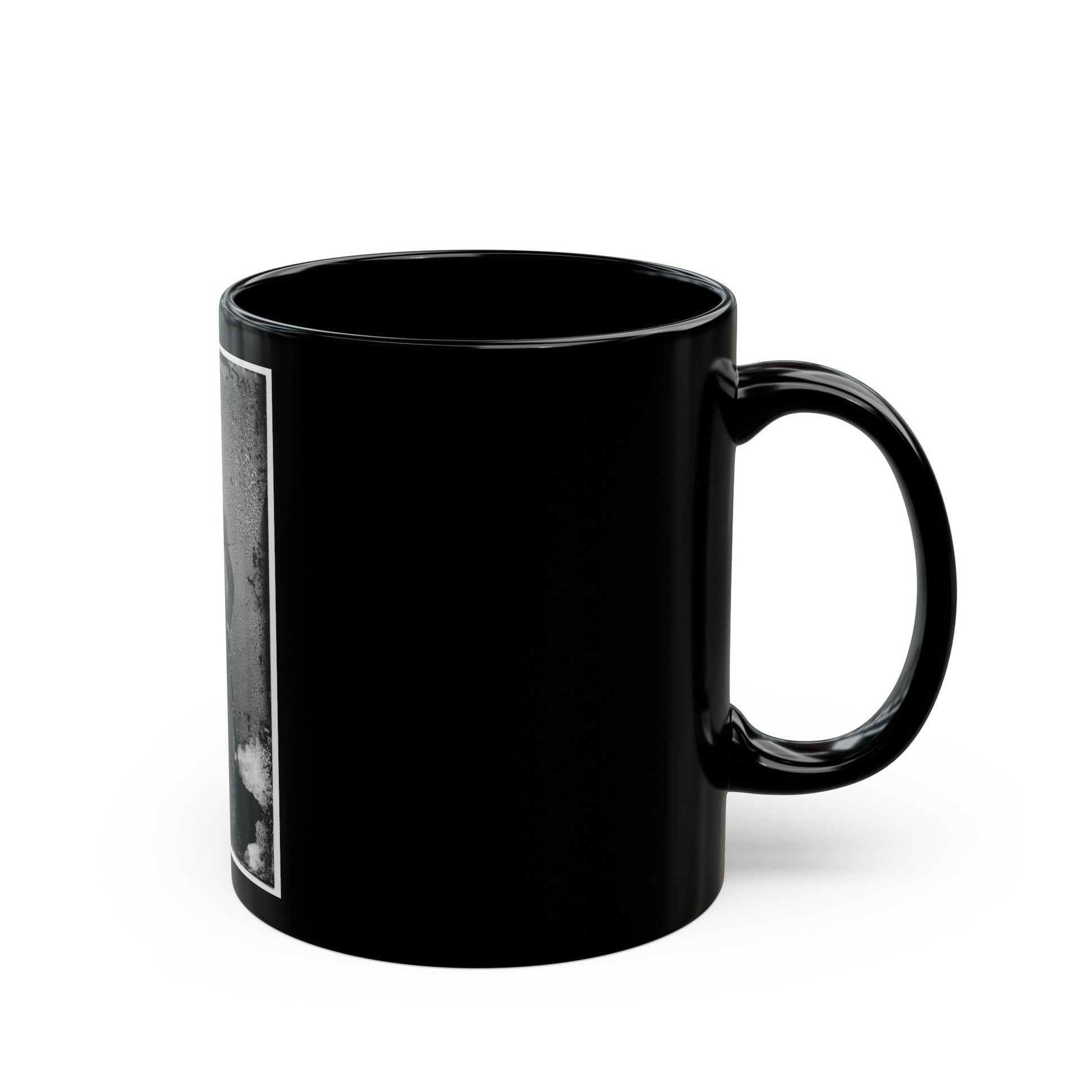 A Baird (U.S. Civil War) Black Coffee Mug-The Sticker Space