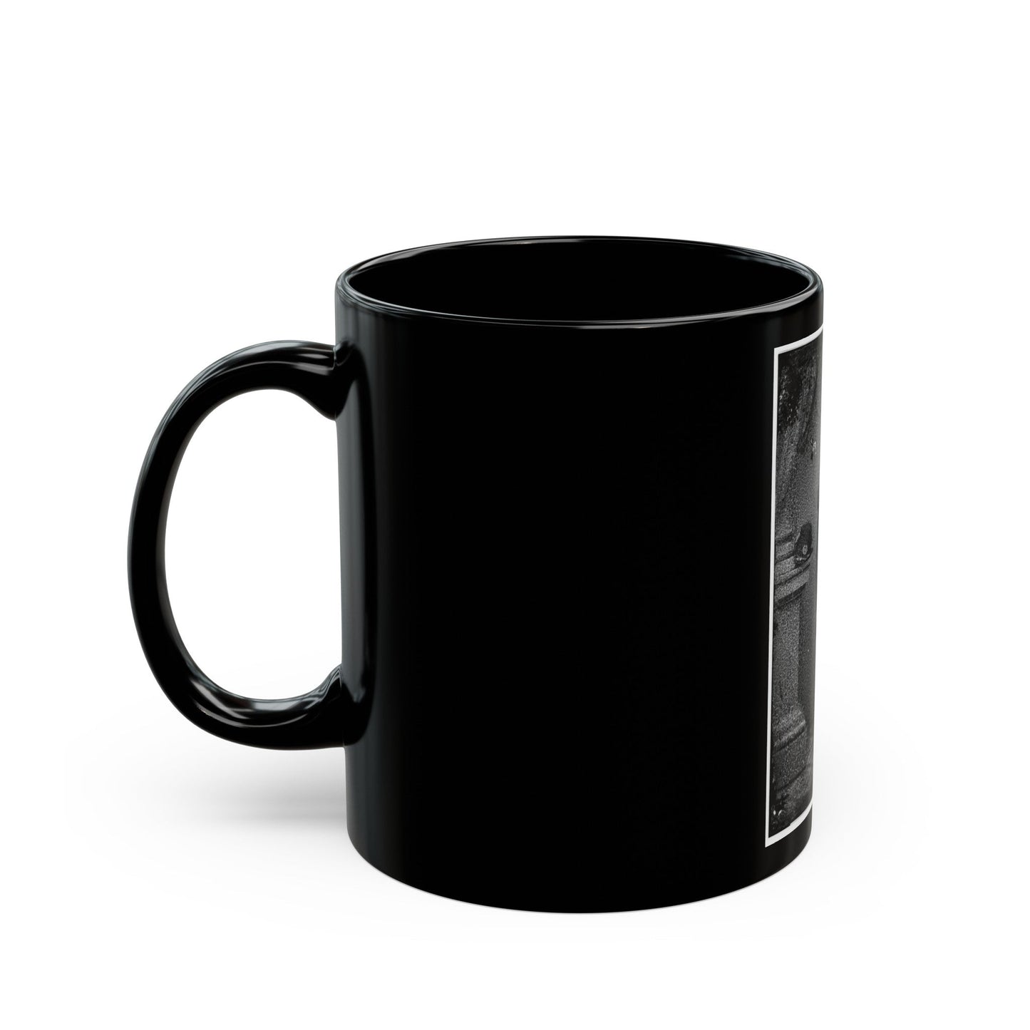 A Baird (U.S. Civil War) Black Coffee Mug-The Sticker Space