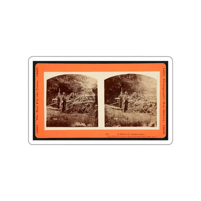 A Battery Of  Quaker Guns (U.S. Civil War) STICKER Vinyl Die-Cut Decal - The Sticker Space