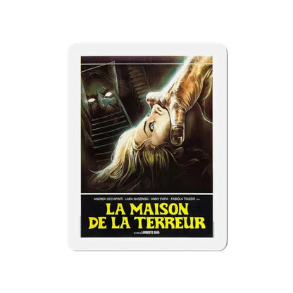 A BLADE IN THE DARK (FRENCH) 1983 Movie Poster - Refrigerator Magnet 5 Inch - The Sticker Space