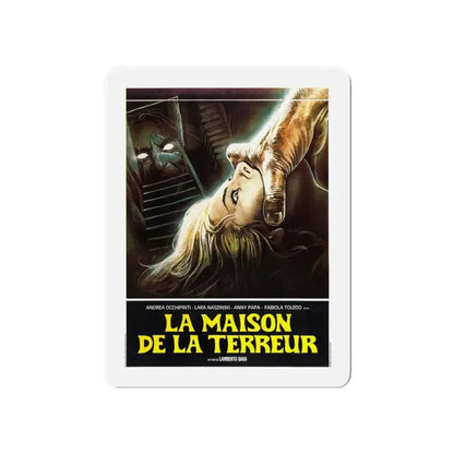 A BLADE IN THE DARK (FRENCH) 1983 Movie Poster - Refrigerator Magnet 6 Inch - The Sticker Space