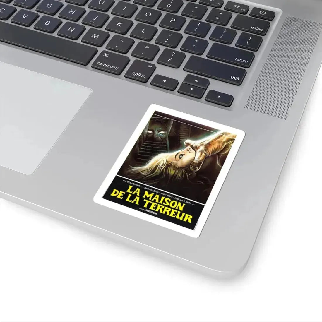 A BLADE IN THE DARK (FRENCH) 1983 Movie Poster - STICKER Vinyl Kiss-Cut Decal - The Sticker Space