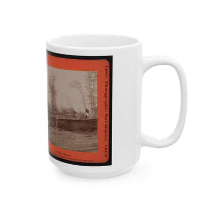 A Block House 001 (U.S. Civil War) White Coffee Mug-The Sticker Space