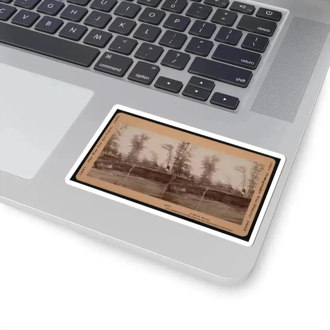 A Block House (U.S. Civil War) STICKER Vinyl Kiss-Cut Decal - The Sticker Space