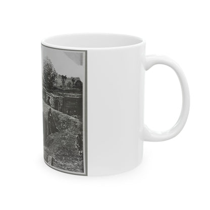 A Bomb-Proof In Front Of Atlanta, Ga. (U.S. Civil War) White Coffee Mug