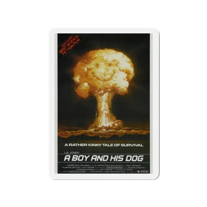 A BOY AND HIS DOG 1975 Movie Poster - Refrigerator Magnet 2 Inch - The Sticker Space