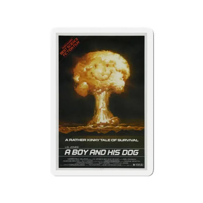 A BOY AND HIS DOG 1975 Movie Poster - Refrigerator Magnet 3 Inch - The Sticker Space