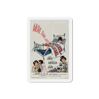 A Breath of Scandal 1960 Movie Poster Refrigerator Magnet 2 Inch - The Sticker Space