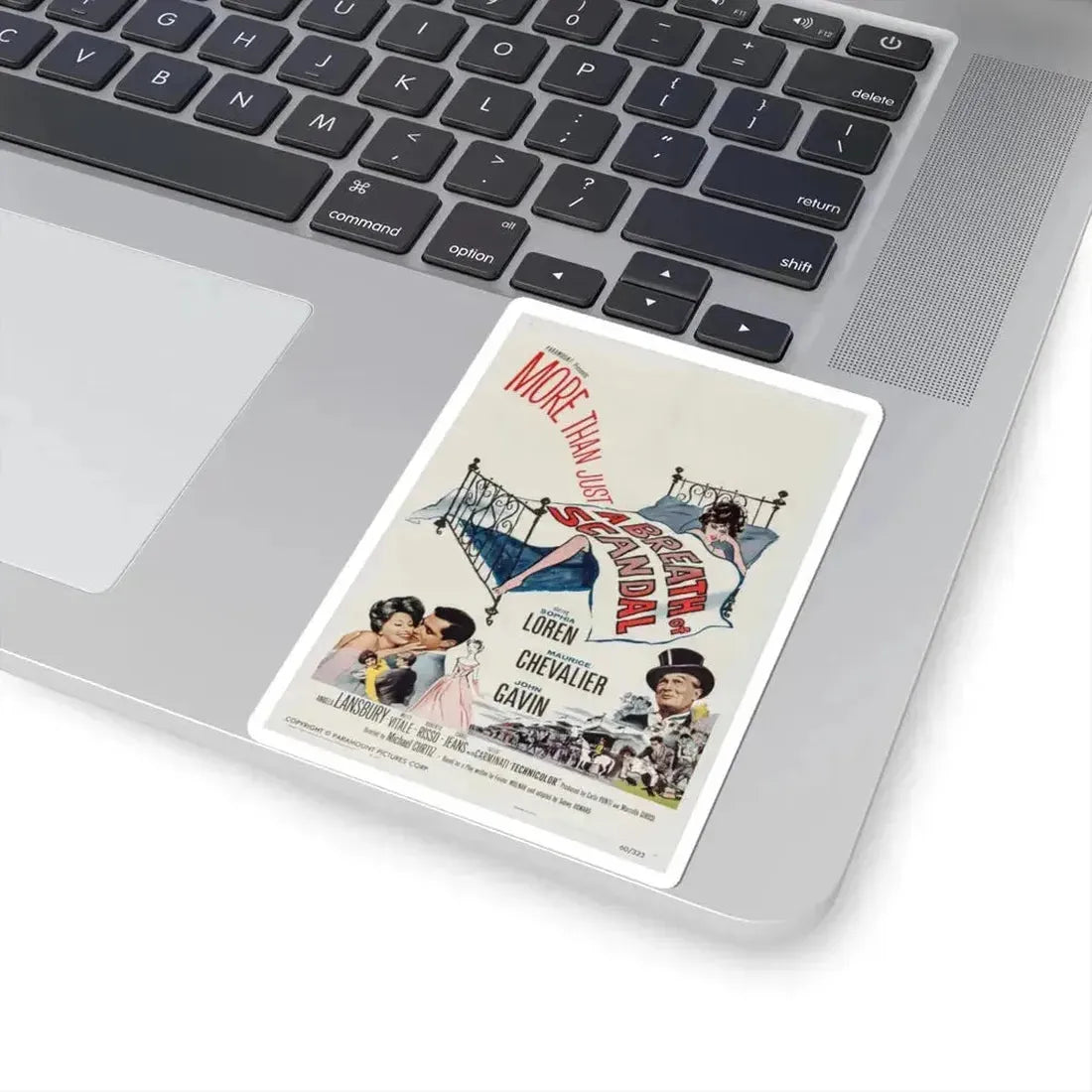 A Breath of Scandal 1960 Movie Poster - STICKER Vinyl Kiss-Cut Decal - The Sticker Space