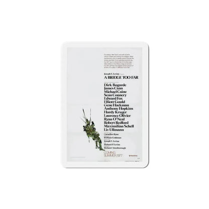 A Bridge Too Far 1977 Movie Poster Refrigerator Magnet 4 Inch - The Sticker Space