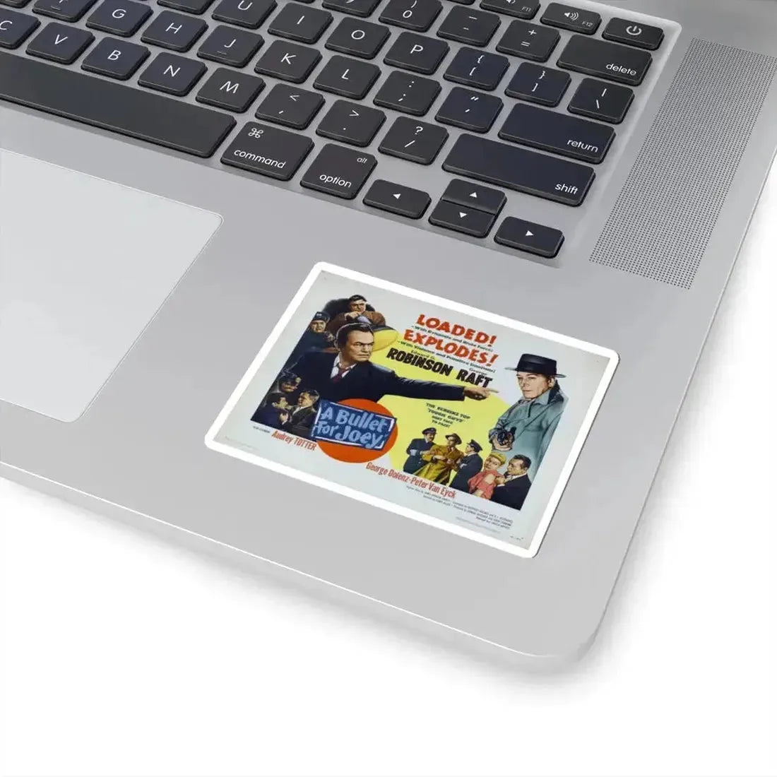 A Bullet for Joey 1955 Movie Poster - STICKER Vinyl Kiss-Cut Decal - The Sticker Space
