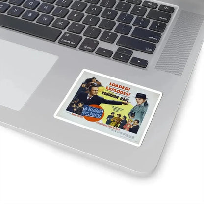 A Bullet for Joey 1955 Movie Poster - STICKER Vinyl Kiss-Cut Decal - The Sticker Space