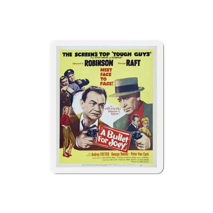 A Bullet for Joey 1955 v2 Movie Poster Refrigerator Magnet 3 Inch - The Sticker Space