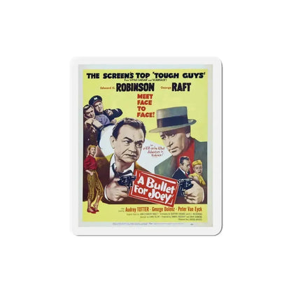A Bullet for Joey 1955 v2 Movie Poster Refrigerator Magnet 4 Inch - The Sticker Space
