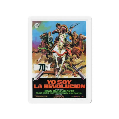 A BULLET FOR THE GENERAL 1966 Movie Poster - Refrigerator Magnet 3 Inch - The Sticker Space