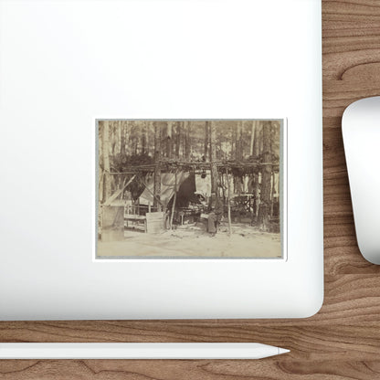 A Camp In Front Of Petersburg, Va. August, 1864 (U.S. Civil War) STICKER Vinyl Die-Cut Decal-The Sticker Space