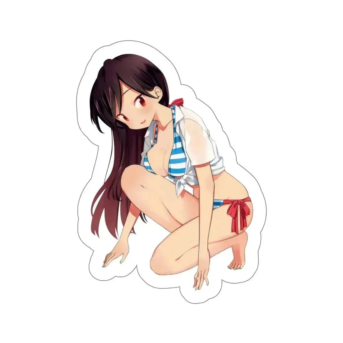 A Channel - Yuuko Nishi (Anime/Ecchi/Waifu) STICKER Vinyl Die-Cut Decal 6 Inch - The Sticker Space