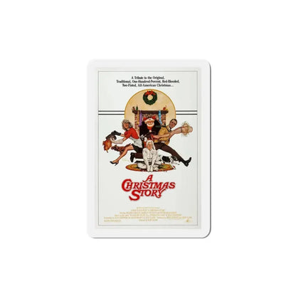 A Christmas Story 1983 Movie Poster Refrigerator Magnet 4 Inch - The Sticker Space