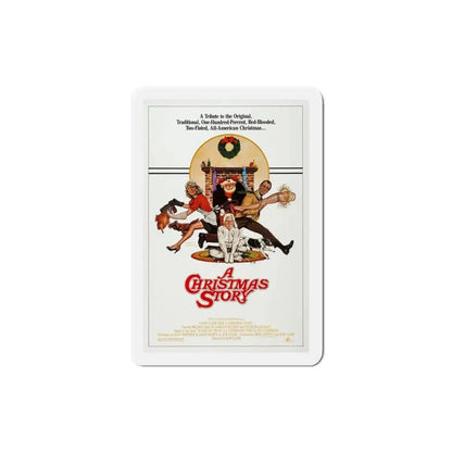 A Christmas Story 1983 Movie Poster Refrigerator Magnet - The Sticker Space