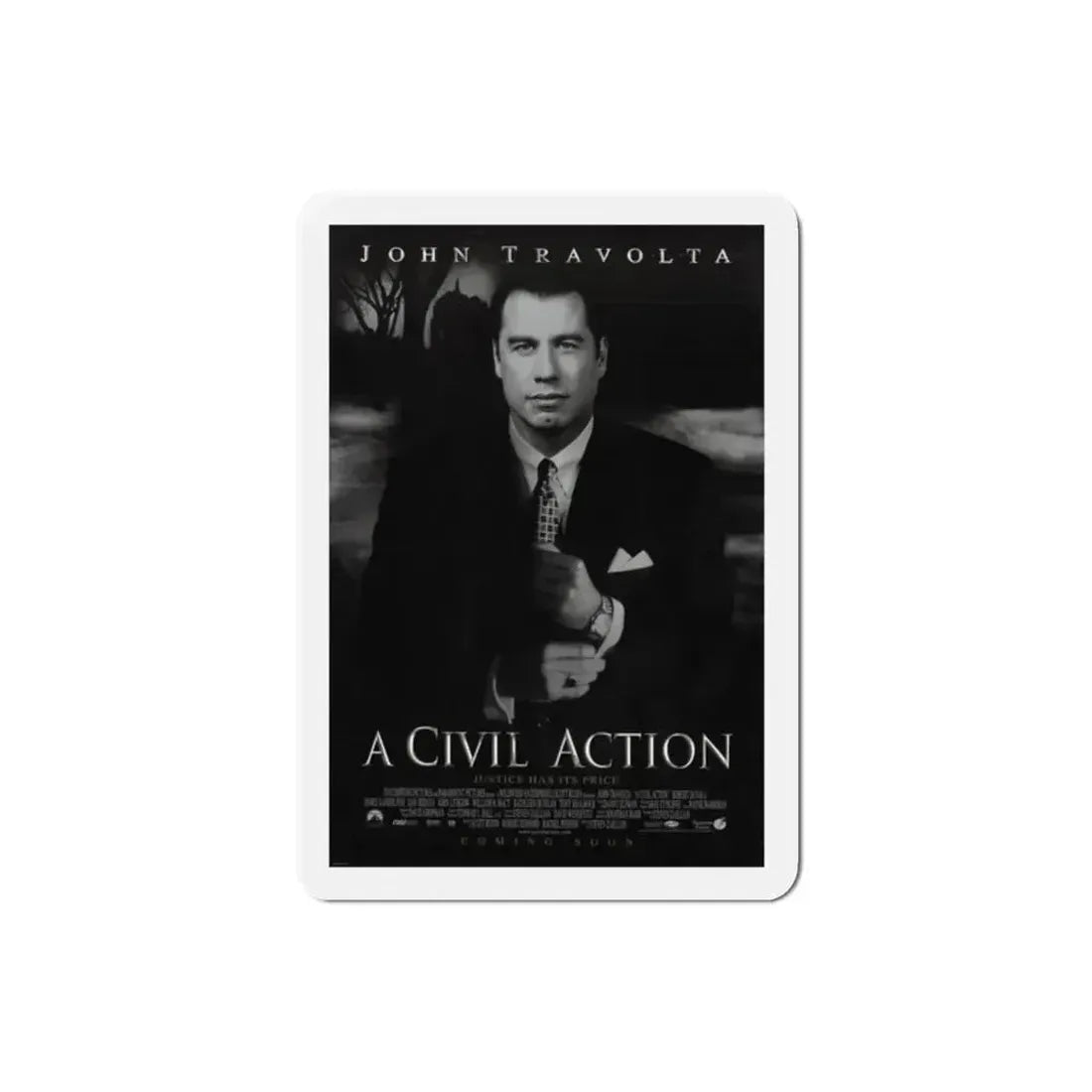 A Civil Action 1998 Movie Poster Refrigerator Magnet - The Sticker Space