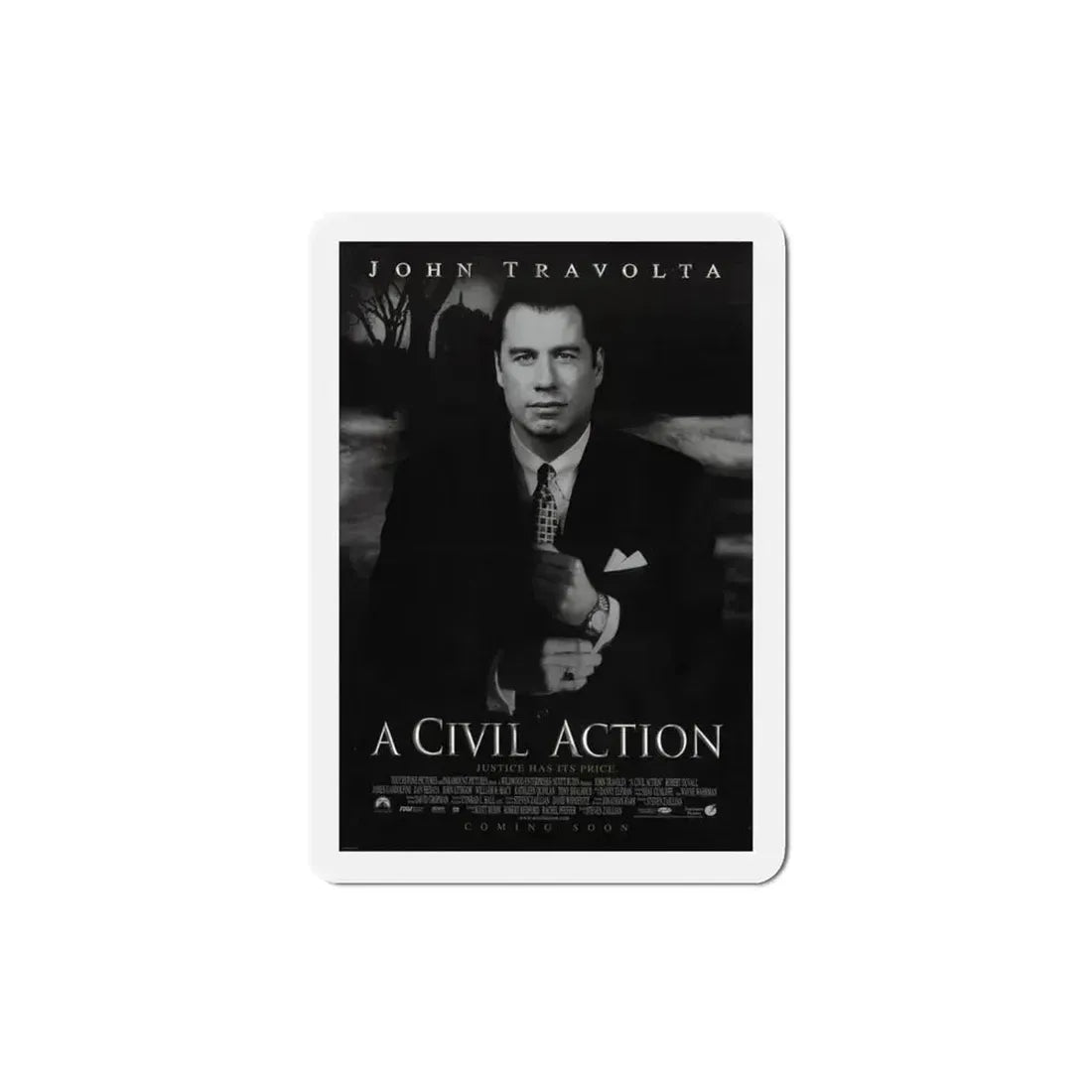A Civil Action 1998 Movie Poster Refrigerator Magnet - The Sticker Space