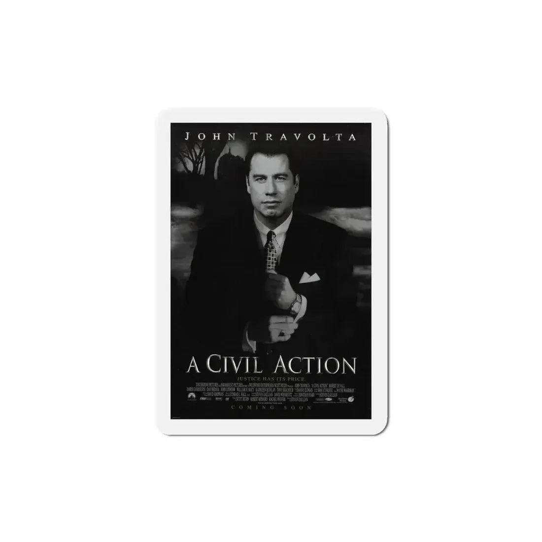 A Civil Action 1998 Movie Poster Refrigerator Magnet - The Sticker Space