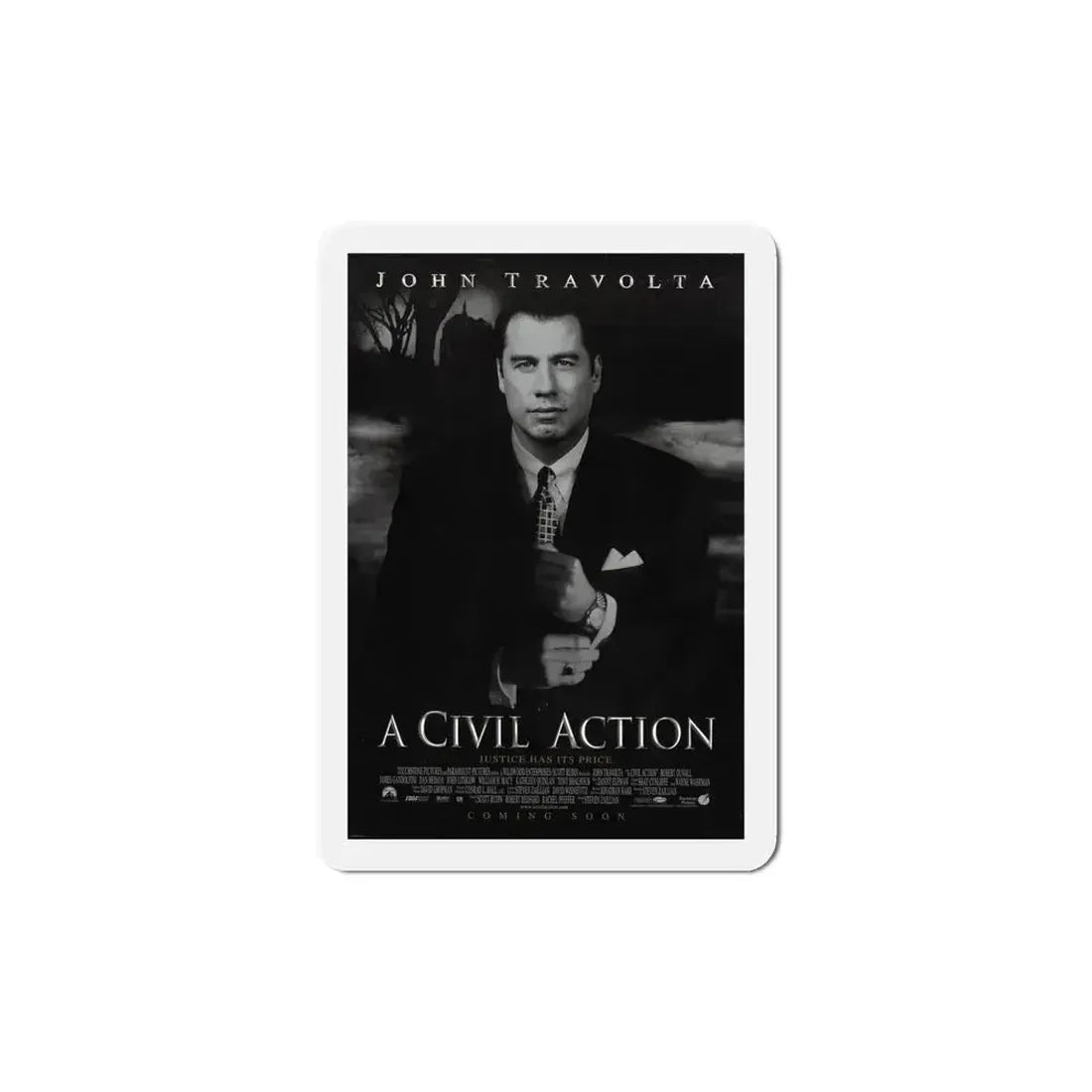A Civil Action 1998 Movie Poster Refrigerator Magnet - The Sticker Space