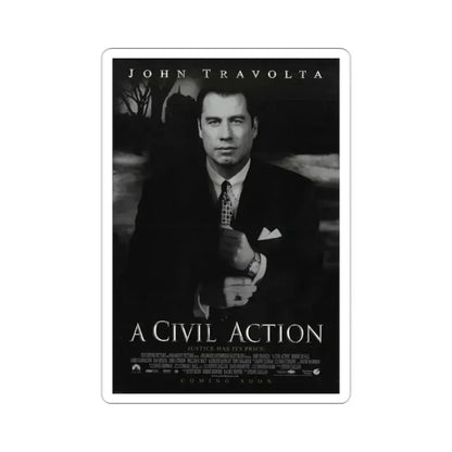A Civil Action 1998 Movie Poster STICKER Vinyl Die-Cut Decal 2 Inch - The Sticker Space