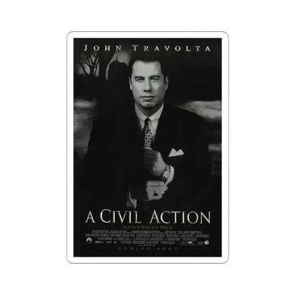 A Civil Action 1998 Movie Poster STICKER Vinyl Die-Cut Decal 3 Inch - The Sticker Space