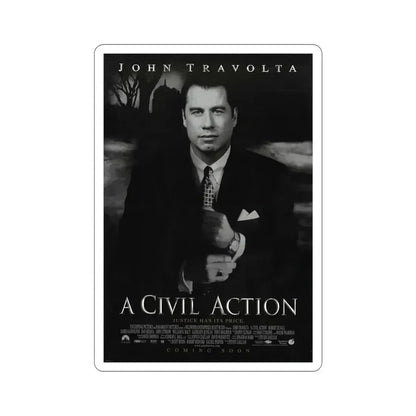 A Civil Action 1998 Movie Poster STICKER Vinyl Die-Cut Decal 4 Inch - The Sticker Space