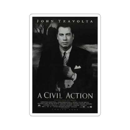 A Civil Action 1998 Movie Poster STICKER Vinyl Die-Cut Decal 5 Inch - The Sticker Space