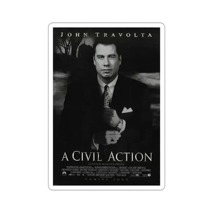 A Civil Action 1998 Movie Poster STICKER Vinyl Die-Cut Decal 6 Inch - The Sticker Space