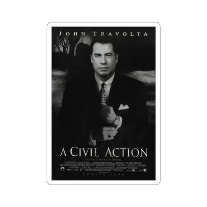 A Civil Action 1998 Movie Poster STICKER Vinyl Die-Cut Decal - The Sticker Space