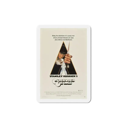 A Clockwork Orange 1971 Movie Poster Refrigerator Magnet 3 Inch - The Sticker Space