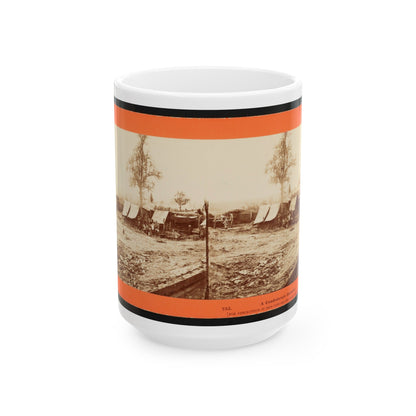 A Confederate Redoubt (U.S. Civil War) White Coffee Mug-15oz-The Sticker Space