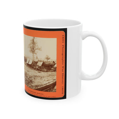 A Confederate Redoubt (U.S. Civil War) White Coffee Mug-The Sticker Space