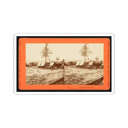 A Confederate Redoubt (U.S. Civil War) STICKER Vinyl Kiss-Cut Decal 6 Inch White - The Sticker Space