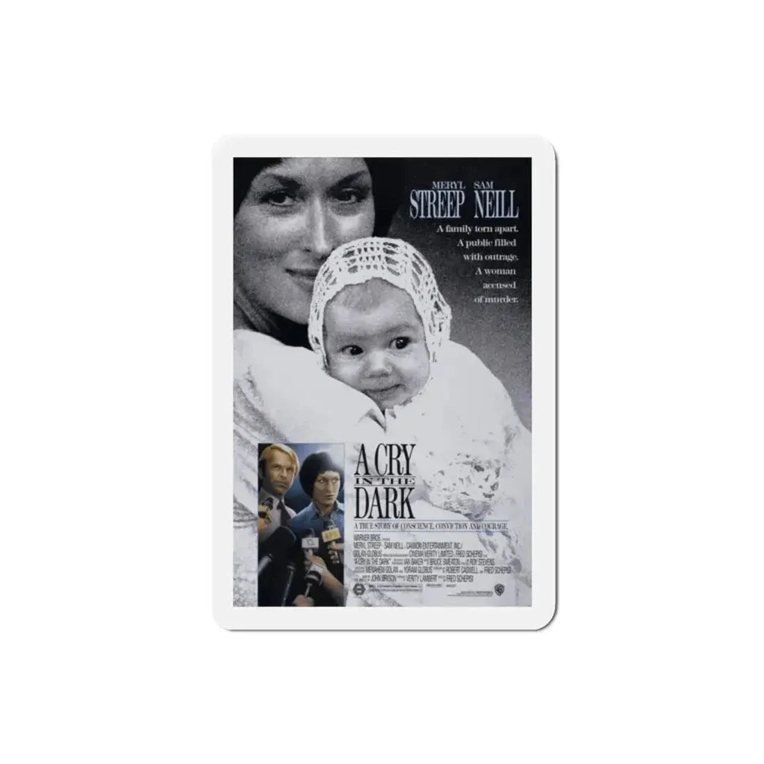 A Cry in the Dark 1988 Movie Poster Refrigerator Magnet - The Sticker Space