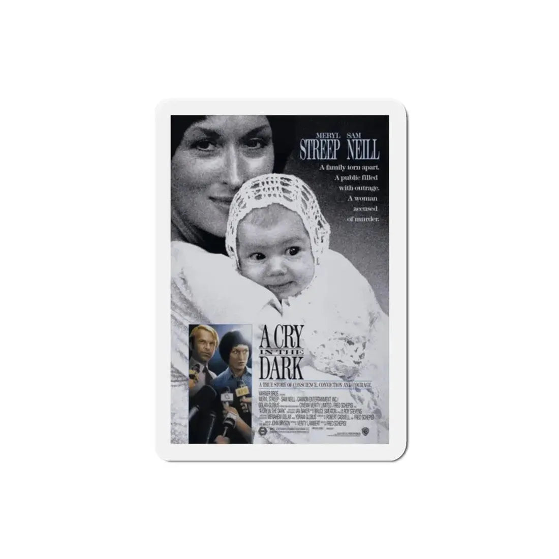 A Cry in the Dark 1988 Movie Poster Refrigerator Magnet - The Sticker Space