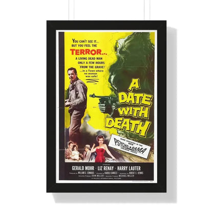 A DATE WITH DEATH 1959 - Framed Movie Poster - The Sticker Space