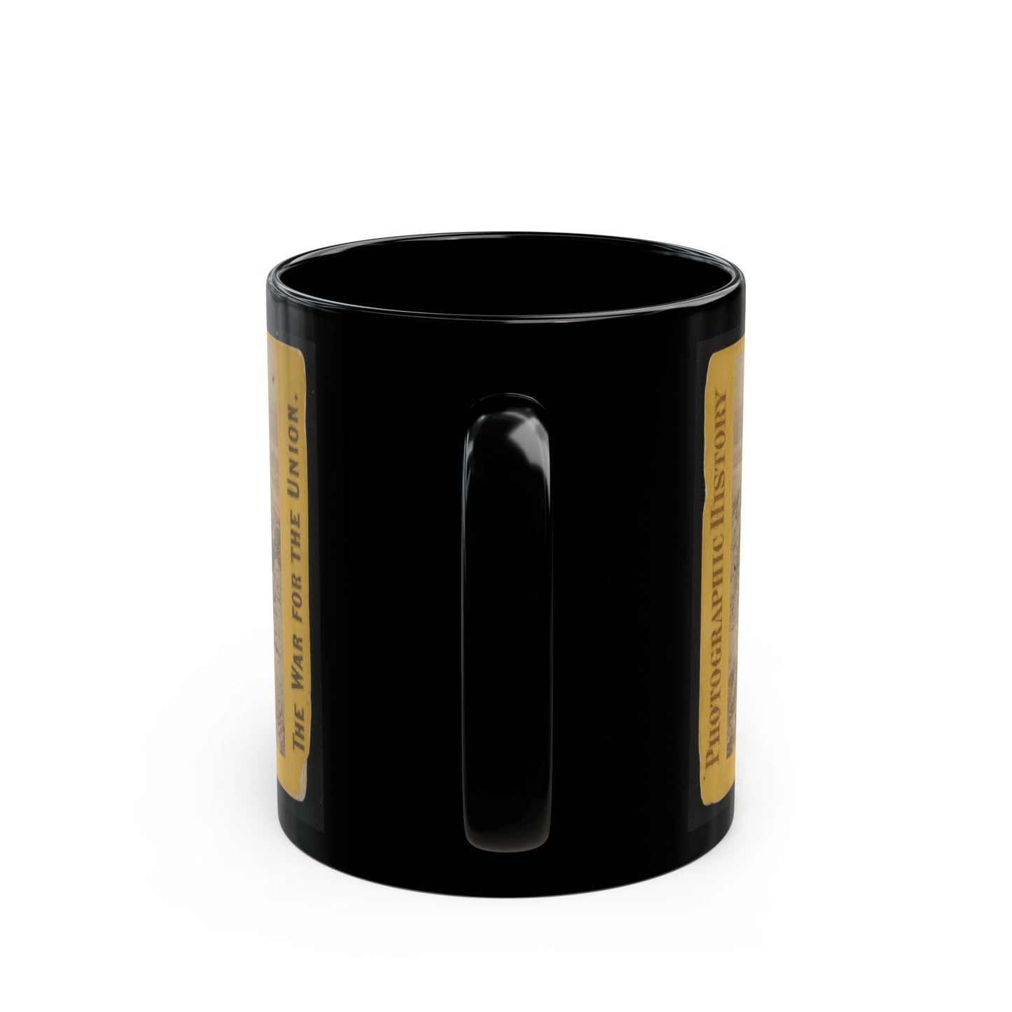 A Dead Rebel Soldier, As He Lay In The Trenches Of  Fort Hell (U.S. Civil War) Black Coffee Mug